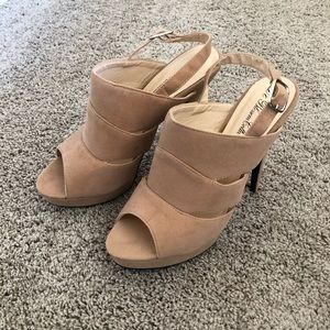 Beige Heels Brand New